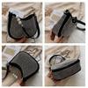 IELGY Chain Bright Diamond Female Bag Fashion Trend One-Shoulder Underarm Bag Casual Simple Diagonal Portable Female Bag
