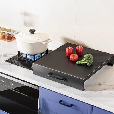 Gas Stove Cover Board with Handle Waterproof Heat-Resistant Easy To Clean Electric Stove Burner Cover Protector