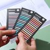 300 Translucent Ultra-Thin PET Index Tabs: Color-Coded Sticky Notes for Marking & Fluorescent Messages