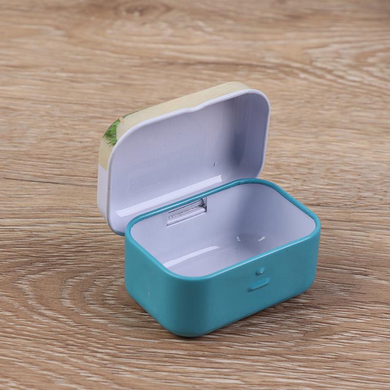 Mini Tin Metal Container Small Lovely Storage Box Candy Jewelry Coin Case Mini Tin Metal Container Small Lovely Storage Box Candy Jewelry Coin Case