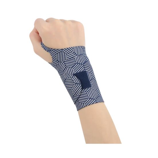

Ultra-thin Wrist Brace Tendon Sheath Friction Reduction Elastic Wrist Hands Compression And Support Anti-sprain Wrist Guards for Fitness Enthusiasts One Size A темно-синий