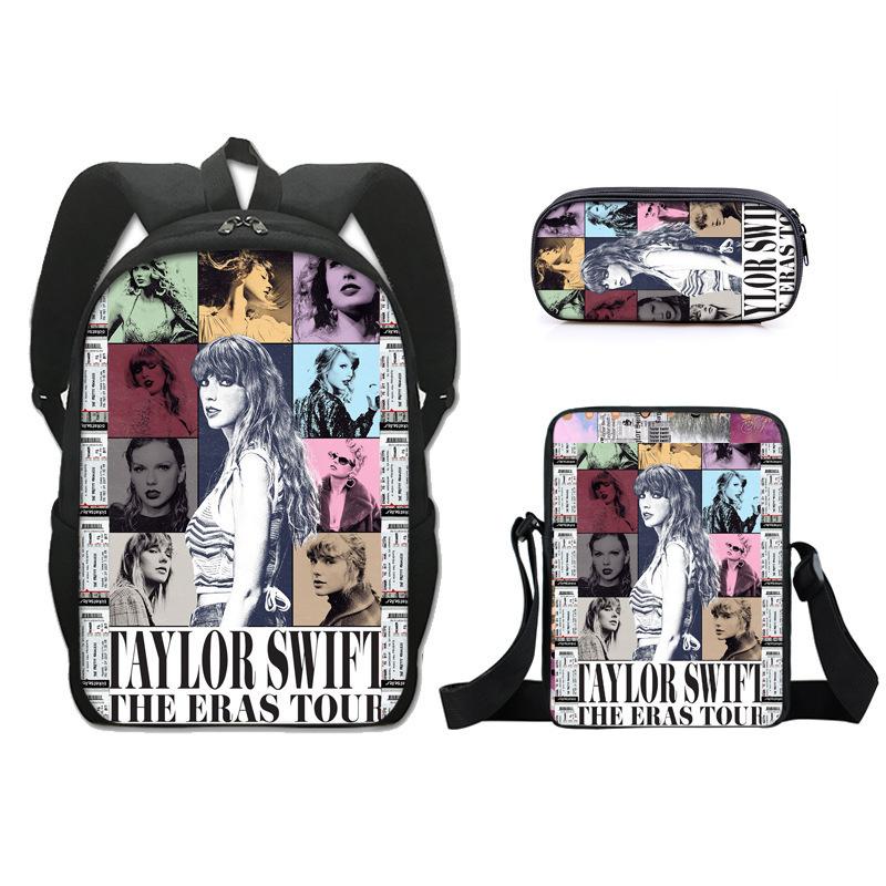 Taylor Swift Taylor Swift Zaino Scolastico Zaino per Bambini Piccola Borsa a Tracolla Astuccio Zaino