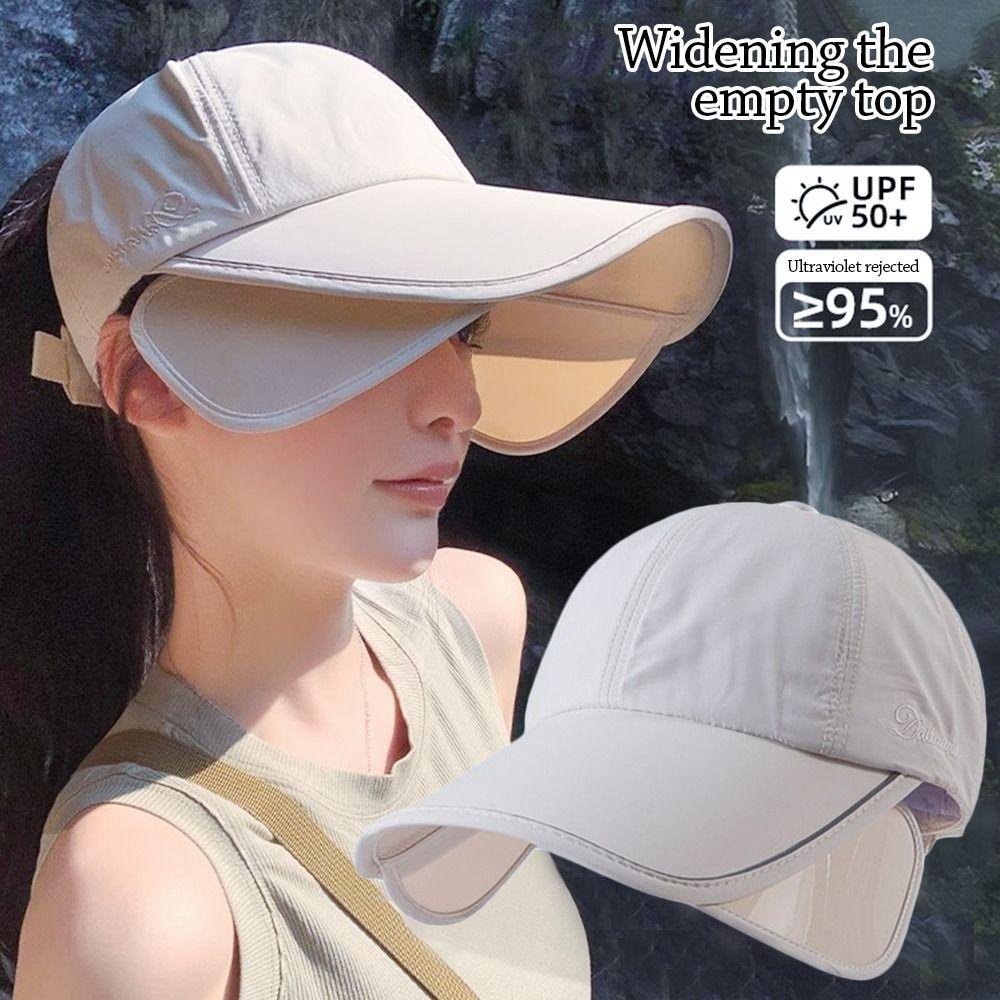 

Wide Brim Sun Hat UV Protection Beach Hat Summer Panama Cap Camping чорний