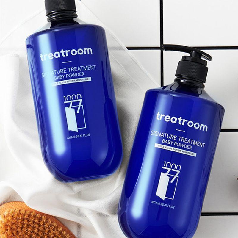 TREATROOM [Set of 2] Signature Treatment Baby Powder Scent 1077ml Signature Treatment (Baby Powder) (2 pieces)