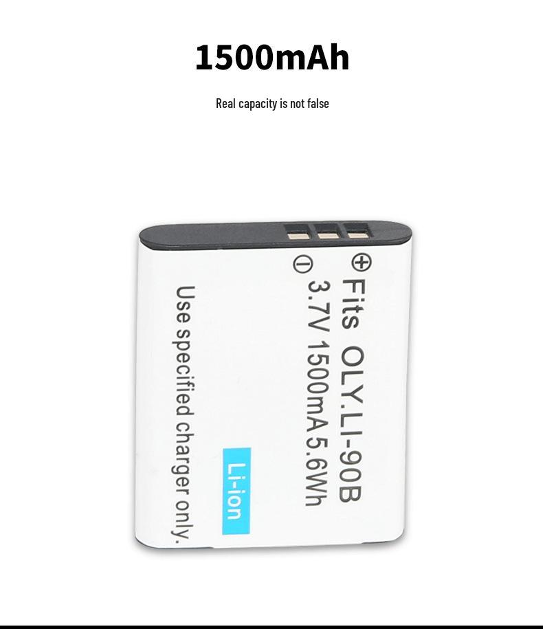 LI-90B Battery for Olympus TG Series Cameras (TG6, TG5, TG4, TG3, TG2, TG1)
