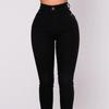 High Waisted Stretch Butt Lifting Skinny JeansSuper High Waist Elastic Hip Lifting Denim Leg Pants Women's Trousers
