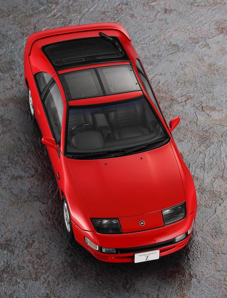 Hasegawa Nissan Fairlady Z 300ZX Twin Turbo 2by2 Plastic Model Kit HC59 1/24 (Z32) (1989)