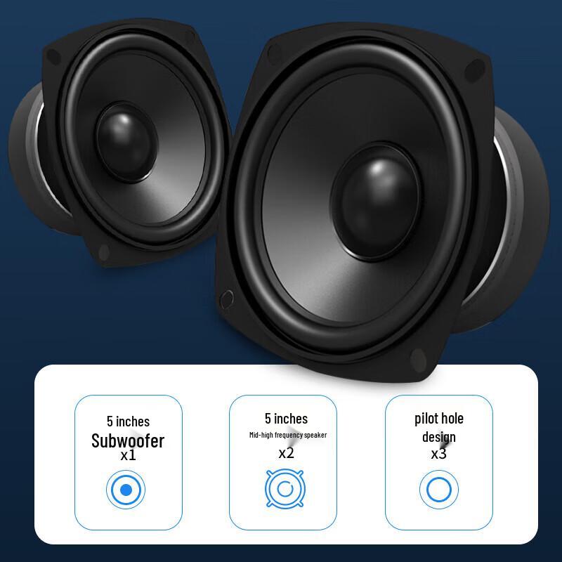 Soaiy SA-620X Home KTV Karaoke Speaker System (CN Version)