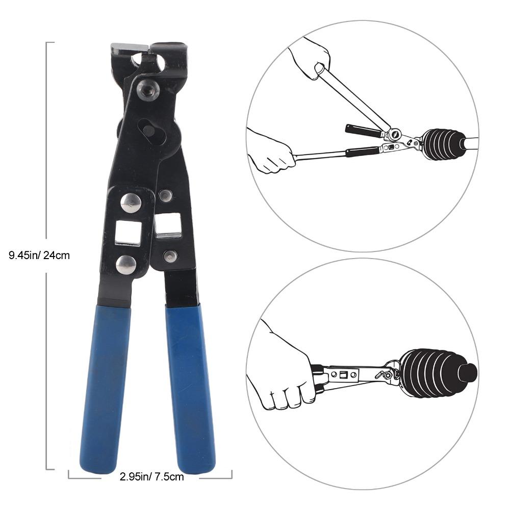 U Flat Jaw Automotive Hose Plier Ear-Type Boot Clamp Tool  Maintenance Technician