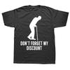 Dont Forget My Discount Funny Old People Graphic Tshirts Men Womens Fashion Casual Tshirt 100 Cotton Loose Oversized T Shirt