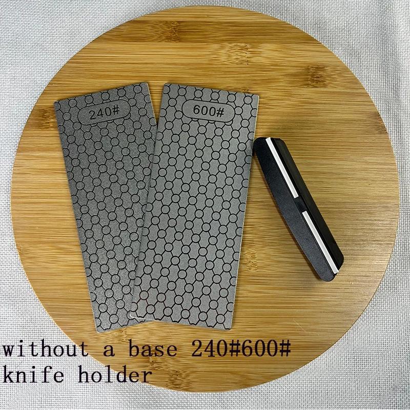 Preminum Diamond Honeycomb Pattern Sharpening Stone Quick Grinding Sharpening Stone for Kitchen and Outdoor Knives