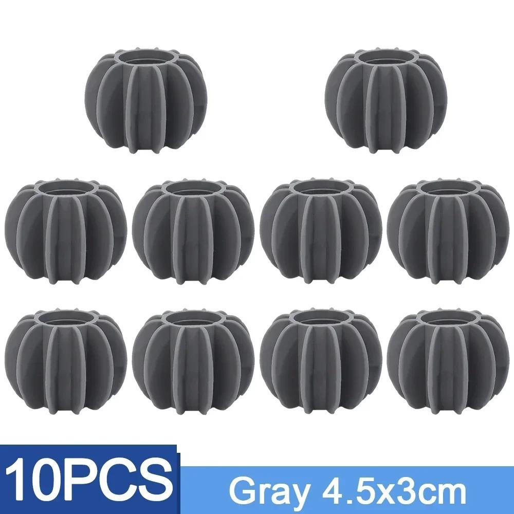 Set di 1/5/10 Pezzi di Strumenti in Silicone per la Pulizia della Biancheria - Raccogli Capelli Riutilizzabile a Forma di Fiore e Rimuovi Macchie per Lavatrici
