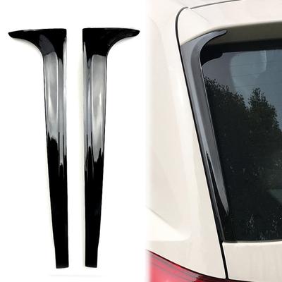 1 Pair Rear Window Side Spoiler Left & Right Side For VW Polo MK6 2018-2020 Not Fit For GTI/GTR