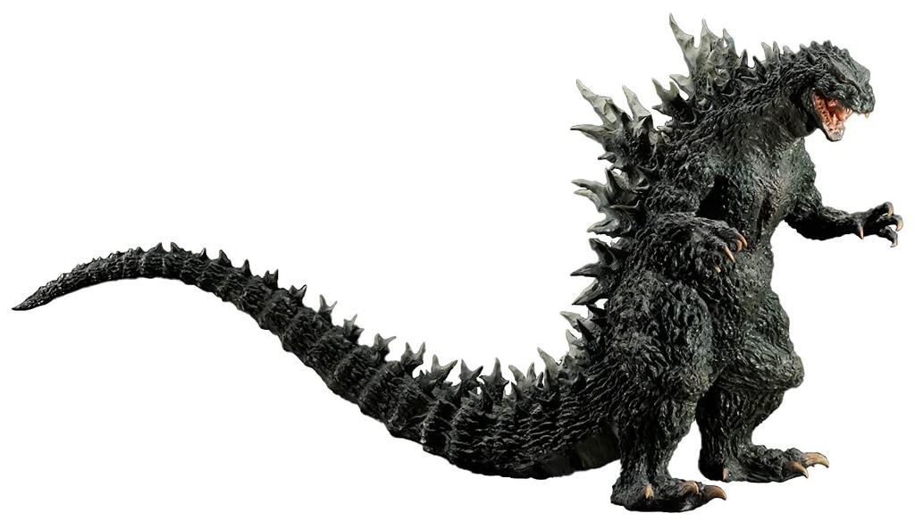Real Master Collection Godzilla 2000 Millennium Model Replica Soft Vinyl Version Total Length Approximately 620mm PVC Painted Completed Figure X-Plus
