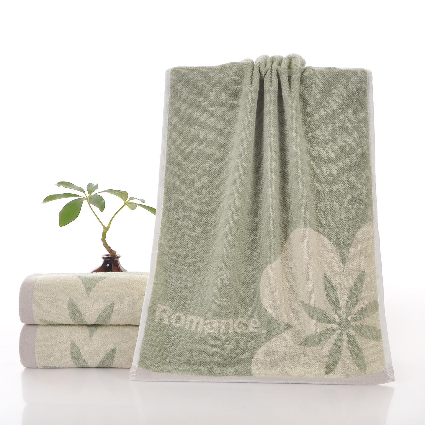 Pure Cotton Embroidered Face Towel Gift 34*74 cm