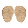 2PCS Forefoot Pad Self-Adhesive Shoe Inserts Reduce Foot Pain Velvet Cushion Massage Texture