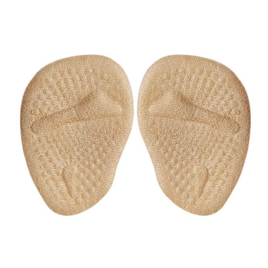 2PCS Forefoot Pad Self-Adhesive Shoe Inserts Reduce Foot Pain Velvet Cushion Massage Texture