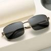 Diseño de Marca Gafas de Sol Hombres Mujeres Gafas de Conductor Masculino Vintage Gafas de Sol Hombres gafas de sol cuadradas para mujer montura de metal