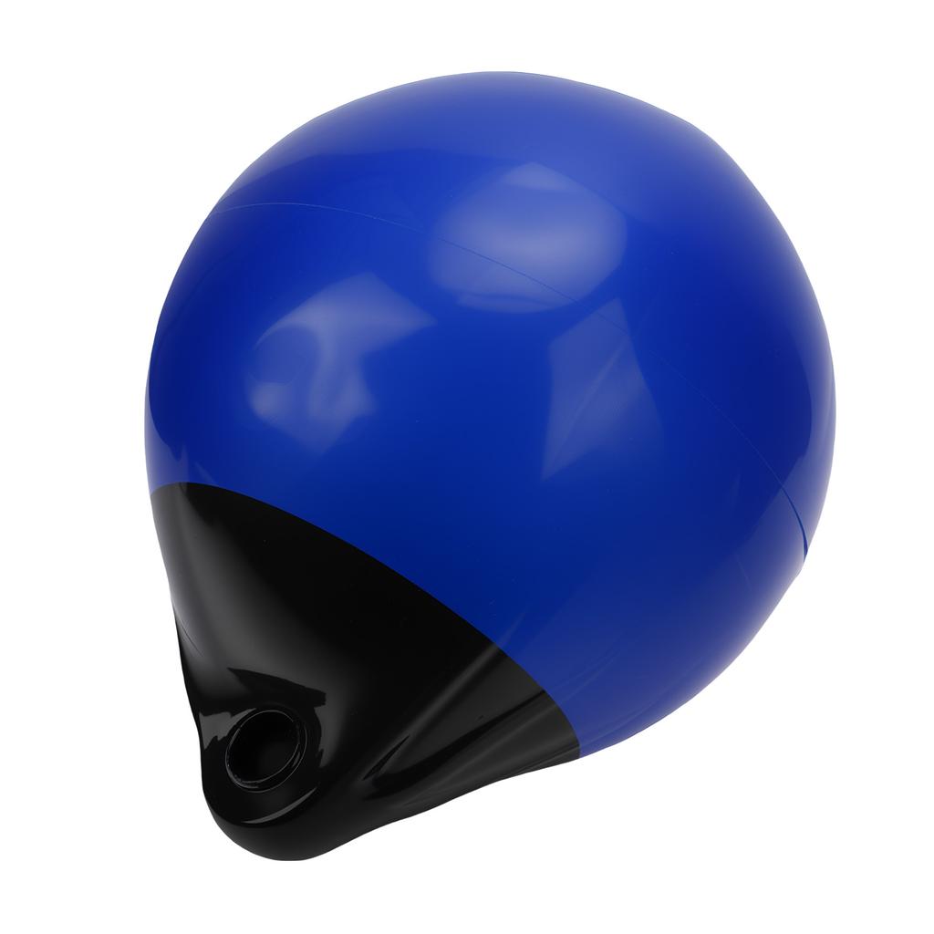 Inflatable Boat Mooring Buoy High Strength PVC Round Boat Bumper Ball for Yachts Boats Mooring Black Head Blue A25