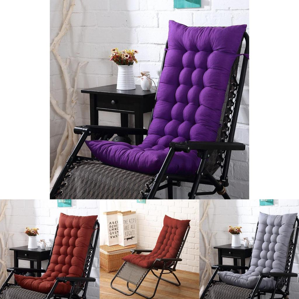 Premium High Back Chair Pad With Soft Polyester Fill Precision Stitching And Secure Attachment