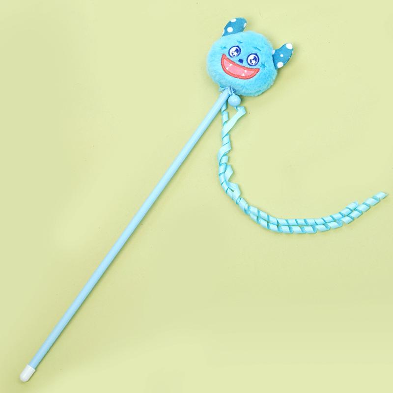 Manufacturer Wholesale Cute Design Teaser Cat Stick Toy (Blue,M) синий