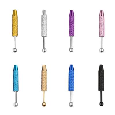 Professional Jewelry Clamp Stainless Steel Diamonds Picking Tool Portable Diamonds Setting Clamp Stainless Steel Texture