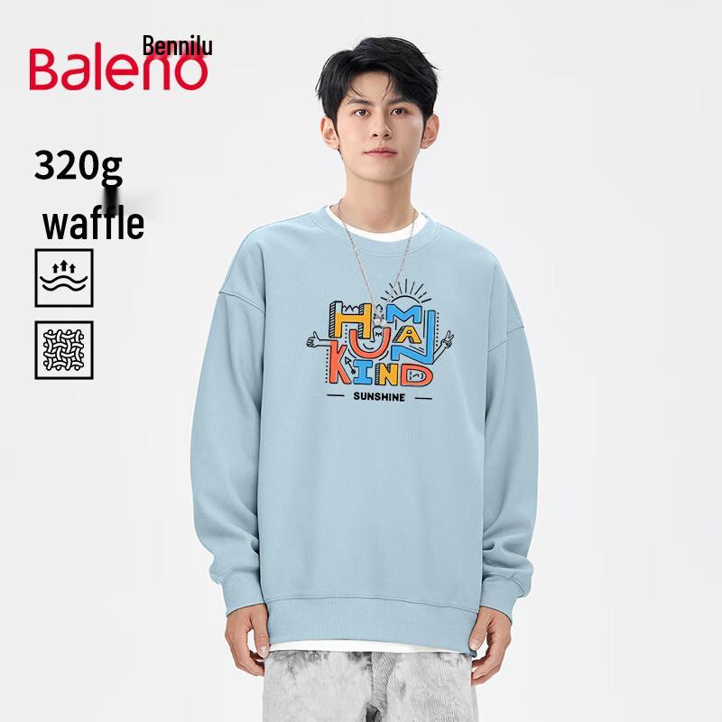 Baleno Men's Waffle Knit Sweatshirt