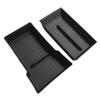 For Tesla New Model Y Juniper 2025 interior Accessories Center Contral Storage Organizer Tray Armrest Box Bottom Mat Card Holder