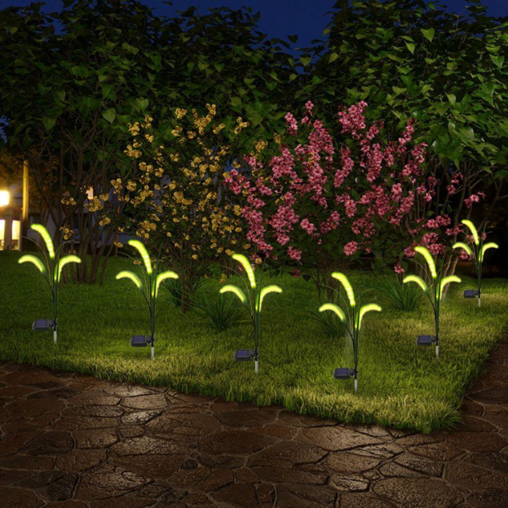 Solar Powered Dog Tail Grass Lamp LED Light Outdoor Light New Design Garden Decor  Outdoor Use