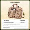 Yizhou Large Capacity Camouflage Laptop Messenger Bag