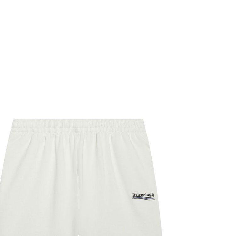 Balenciaga Political Campaign Sweat Shorts 641608TKVI99084