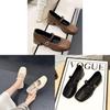 Mary Janes Womens Flat Shoes Pu Leather Low Heel Casual Footwear For Daily Use
