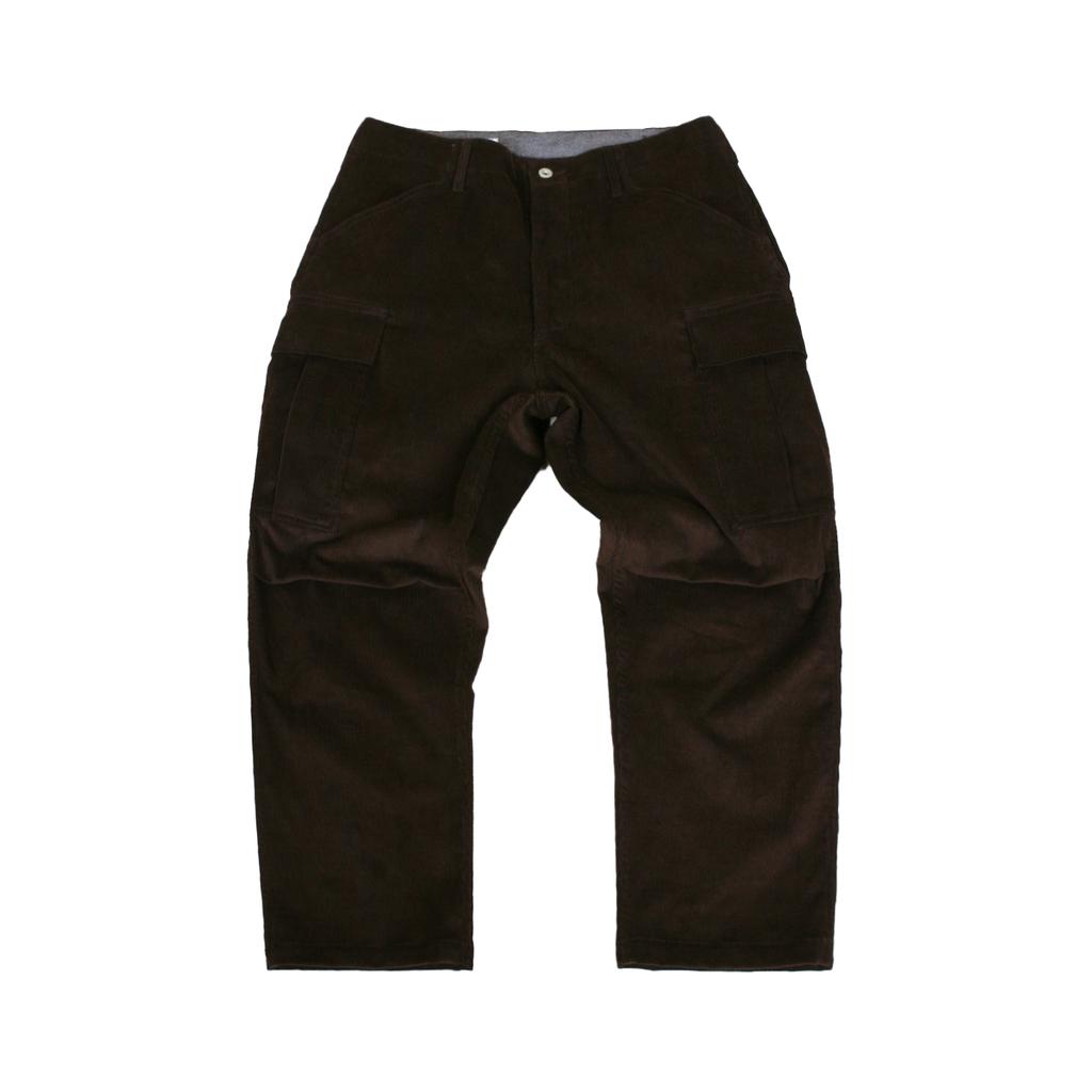 SWELLMOB Swellmob Corduroy M-51 Cropped Pants -Brown-