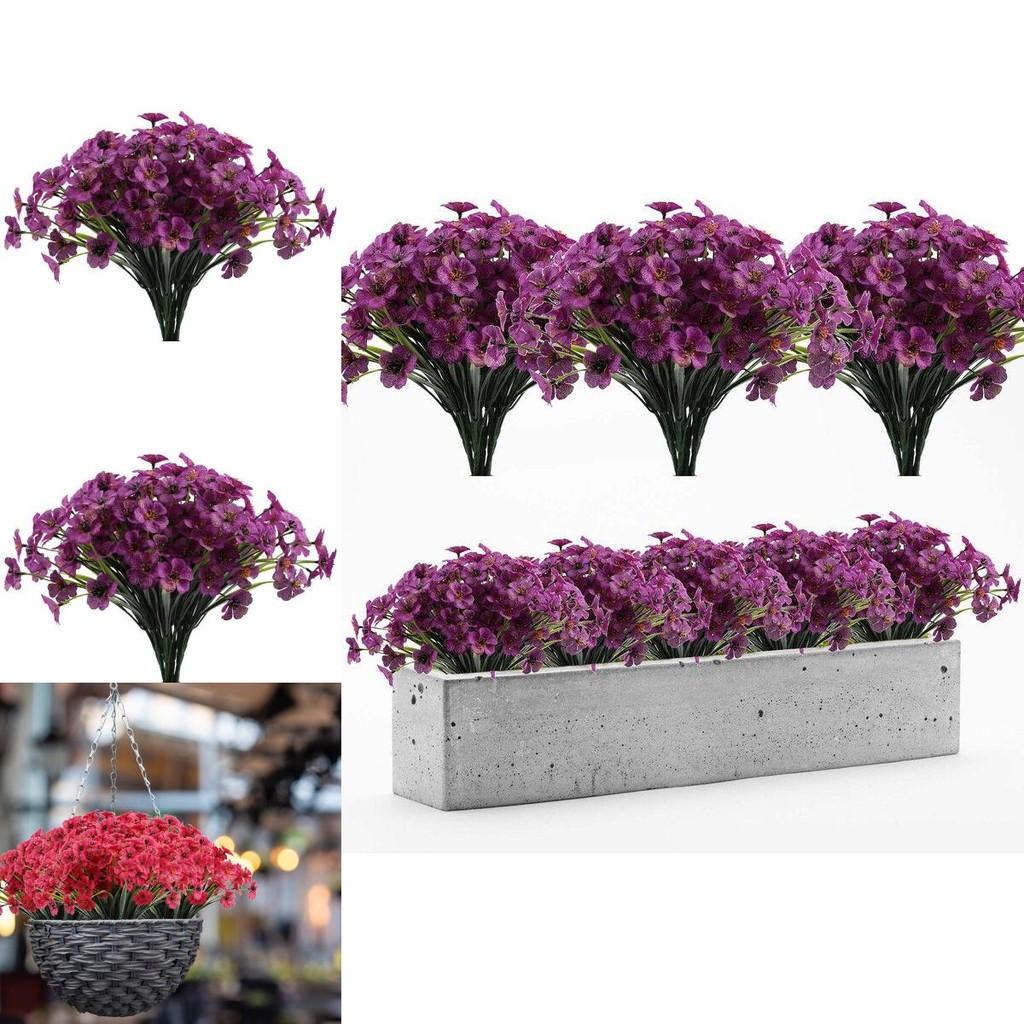 Multicolor Artificial Flowers For Outdoor Garden Porch Decor