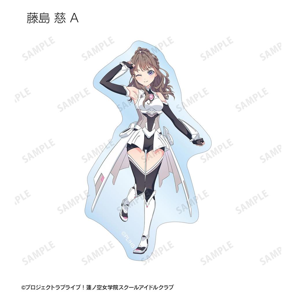 Love Hasunozora Academy School Idol Club Original Drawing Trading Stickers BOX of 10 Live! Girls' Fanfare!!! Die-Cut