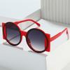 UV400 Round Sunglasses Unique Gradient Sun Glasses Trendy Contrast Color Shades  for Women & Men