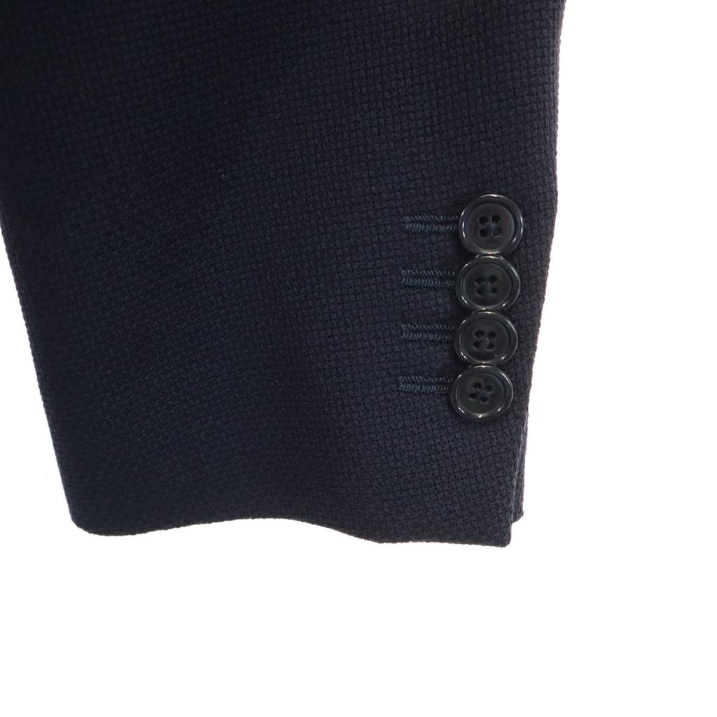 LARDINI Made In Italy Tailored Jacket 44 Navy Ancon Men's Used