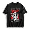 Money Maker Angel Print Tee Hip Hop Dollar Heart Casual Streetwear Top Pure Cotton T-shirt