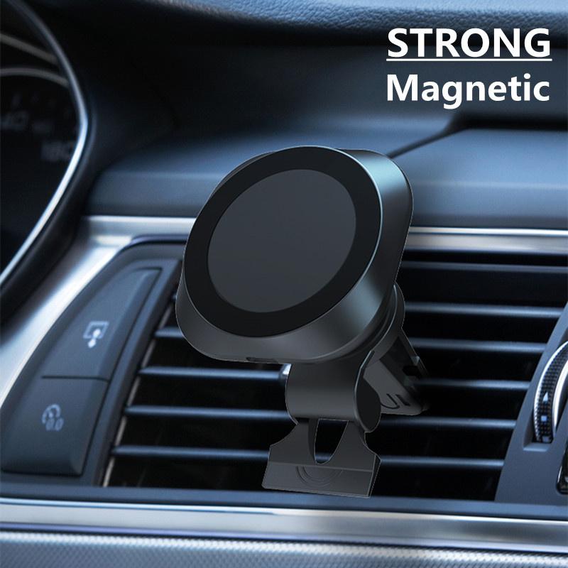 30W Magnetic Car Wireless Charger Mount Fast Charging Air Vent Magnet Car Phone Holder Stand for iPhone 15 14 13 Pro Max Mini