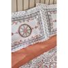 Aprika 100% Cotton Double Duvet Cover Set Tile
