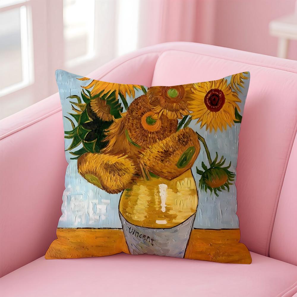 

Картины V - Винсент Ван Гог Чехол на подушку Удобный двусторонний чехол для подушки Идеально для Автомобиля Дивана Спальни и Многого Другого 12x12Inch