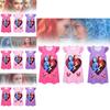 Charming New Kids Flying Sleeve Dress Descendants 4 Halloween Girl's Nightgown With Milk Silk Fabric Ideal For Summer Wear