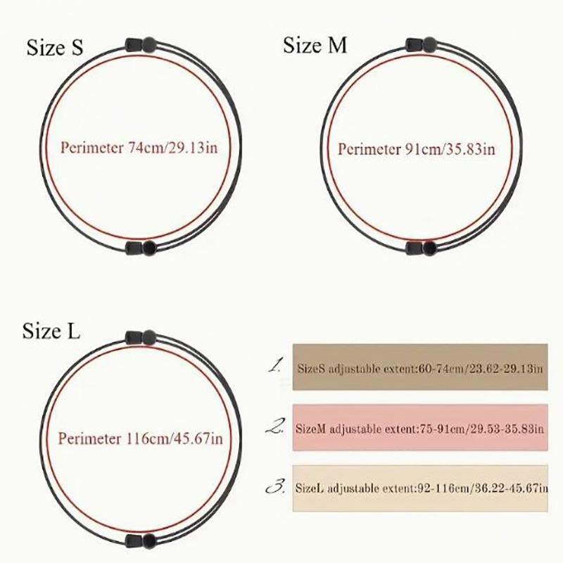 3PCS Adjustable Band Crop Tuck Tool, Black Elastic For Sweater, Shirt, Summer Tops HOT SALE