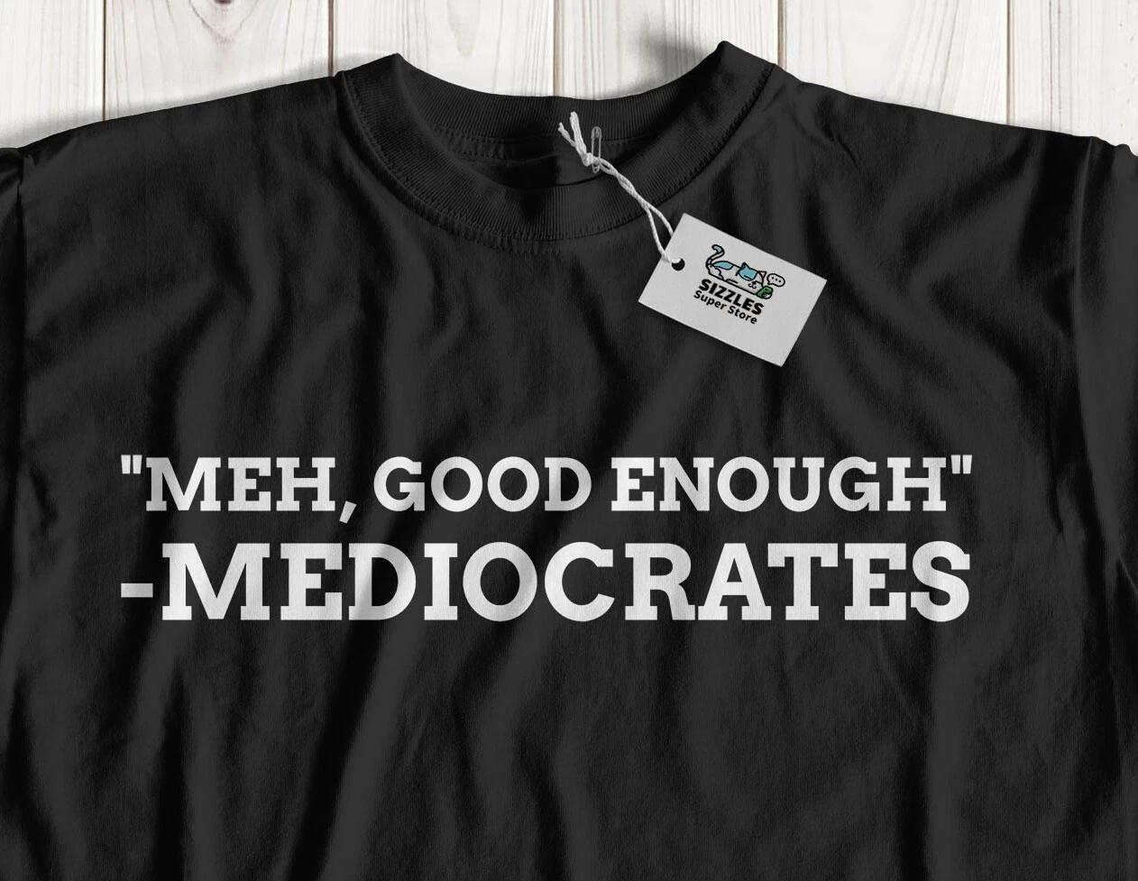 Meh, Good Enough. - Mediocrates Funny Socrates T-Shirt Greek Philosopher Gifts 2XL