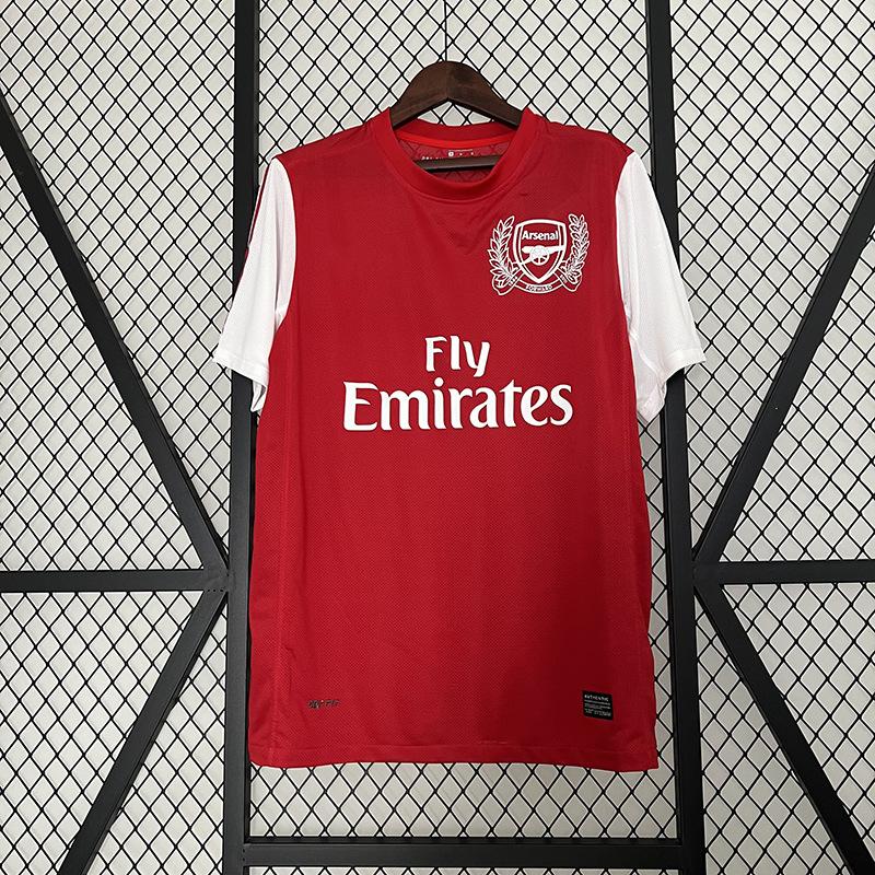 Arsenal home match 9394 retro jersey, number 14 Henry Bergkamp, 0506 Arsenal short-sleeve football jersey