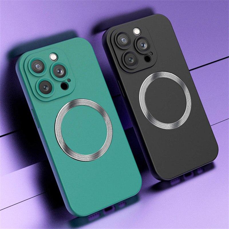 Luxury Magsafe Wireless Charging Case For iPhone 14 Pro max 14