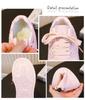 Niche 2025 Trendy Women's Thick-Soled White Skate Shoes - Versatile Casual for Spring & Autumn