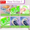 Pearl Painting 5D DIY Peacock Gemstone Art Diamond Painting Kit for Adults/Beginners Gift Ideas Home Decor Wall Art Craft Supplies