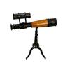 Nautical Solid Brass Old Antique Desk Tripod Telescope 25.4 Cm