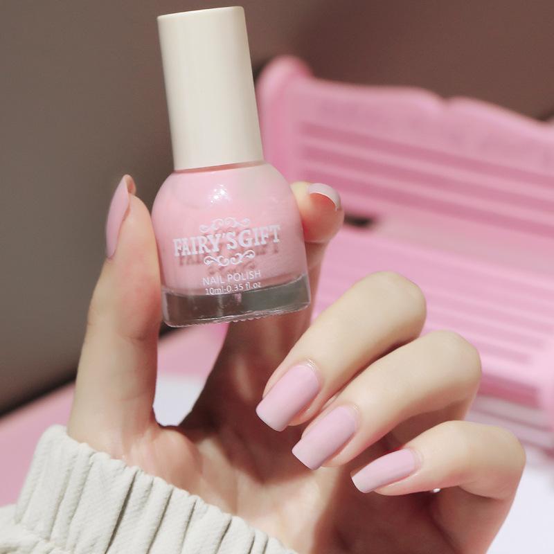Nail Polish Nude Matte Matte Quick Dry Non-peelable Non-slip Frosted Nail Polish No Bake Lasting